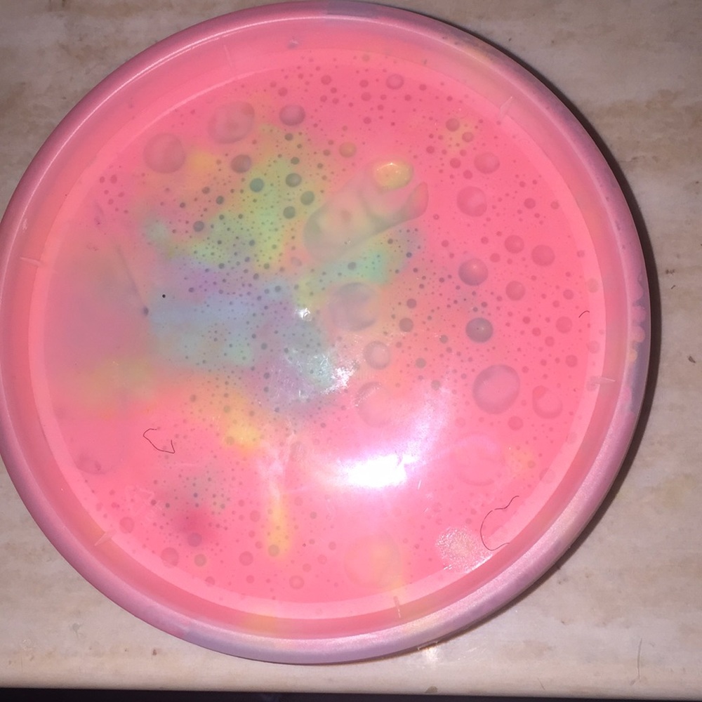 Fluffy rainbow slime